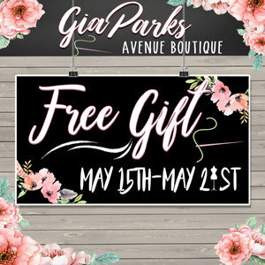 FREE GIFTS giveaway the next week, Free jewelry